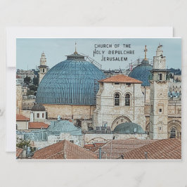 聖なる墓の教会，エルサレム，ホリデーカード シーズンカード