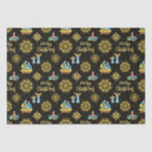 聖なる夜の出生メリージョセフイエズゴールデンスターズ 薄葉紙 (正面)