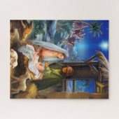 聖なる夜出生 ジグソーパズル (横)