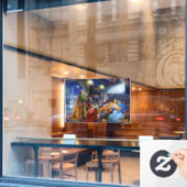 聖なる夜 ウィンドウサイン (カフェ窓)