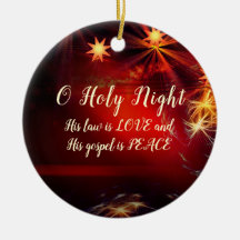 聖なる夜，彼の福音は平和，聖降誕祭キャロルだ