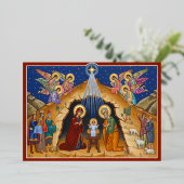 聖なる夜 箔シーズンカード (立ち正面)