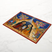 聖なる夜 箔シーズンカード (回転した状態)