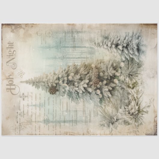 聖なる夜 薄葉紙 (正面)