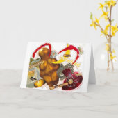 聖なる女インスパイア性のグリーティングカード カード (黄色い花)