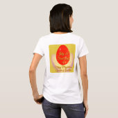 聖なる女性の喜び マグダラのマリア 7月22日 Tシャツ (裏面フル)