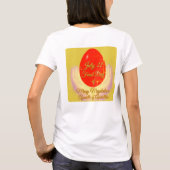 聖なる女性の喜び マグダラのマリア 7月22日 Tシャツ (裏面)