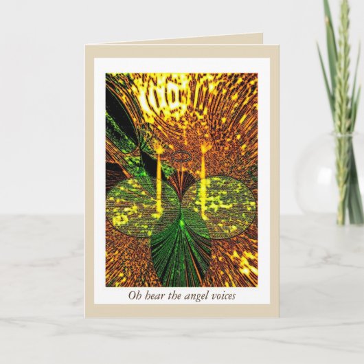 「聖なる存在で」 5x7カード（封筒つき） シーズンカード (正面)