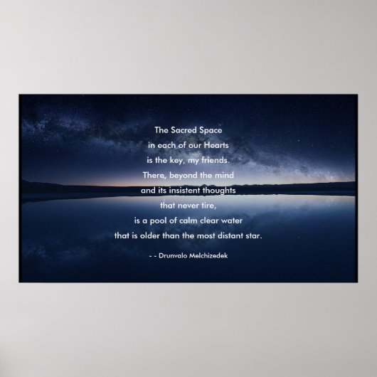 聖なる宇宙ポスター ポスター (正面)