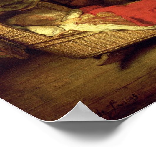 聖なる家庭, c.1645 ポスター (角)