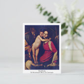 聖なる家族バイミケランジェロメリシダカラヴァッジョ ポストカード (スタンド正面)