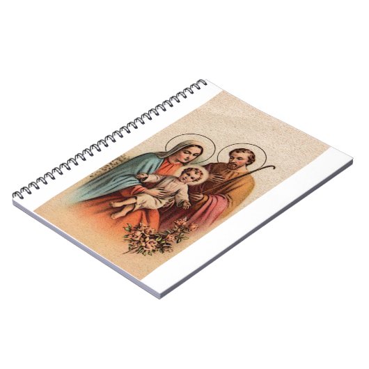 聖なる家族 – イエス,マリア,ヨセフ ノートブック (左側)