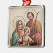 聖なる家族 – イエス,マリア,ヨセフ メタルオーナメント (左)