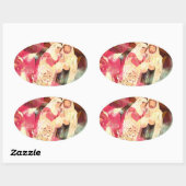 「聖なる家族」～オーバルステッカー 楕円形シール (シート)