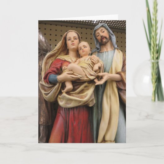 聖なる家族 カード (正面)