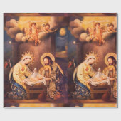 聖なる家族 ラッピングペーパー (フラット)