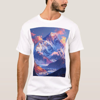 聖なる峰の日の出 Tシャツ
