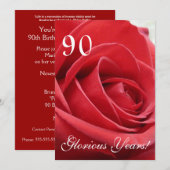 『聖なる年』-誕生祝い 招待状 (正面/裏面)