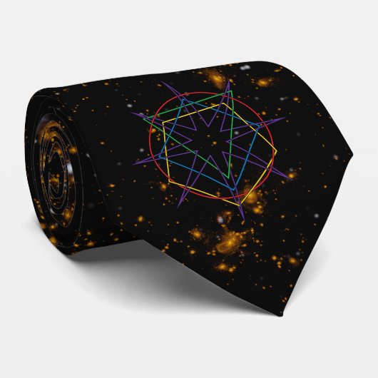 聖なる幾何学のシジル ネクタイ (ロール)