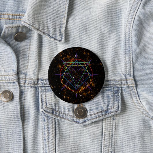 聖なる幾何学のシジル 缶バッジ (インサイチュ)