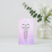 *~*聖なる幾何学の啓蒙ニルヴァーナパステル 名刺 (スタンド正面)