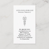 *~*聖なる幾何学の啓蒙ニルヴァーナパステル 名刺 (裏面)