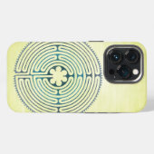 聖なる幾何学シンボル - シャトレーヌ迷宮 1 iPhoneケース (裏面横)