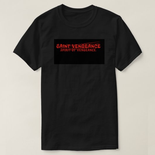 聖なる復讐 Tシャツ (デザイン正面)