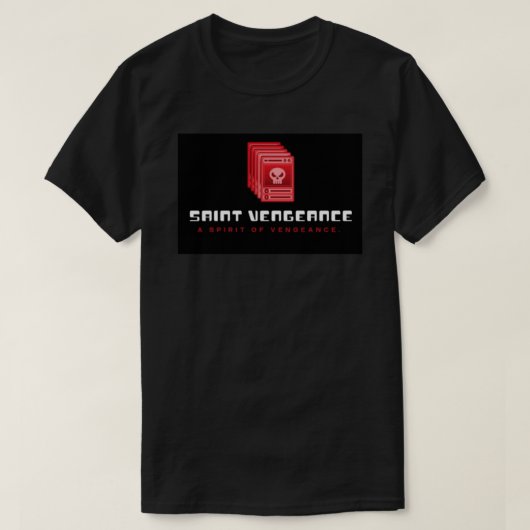聖なる復讐 Tシャツ (デザイン正面)