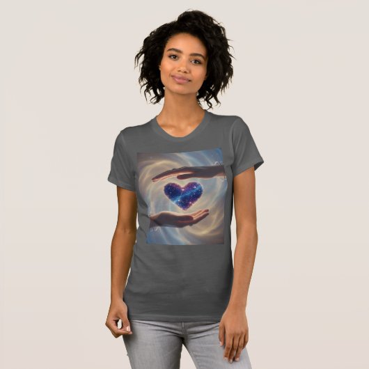 聖なる意図とともに捧げられた愛 Tシャツ (正面フル)