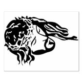 聖なる抱擁 – イバラの王冠の木工芸術 ラバースタンプ (インプリント)