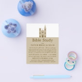 聖なる教会、キリスト教聖書級広告フライヤー チラシ (シングル)