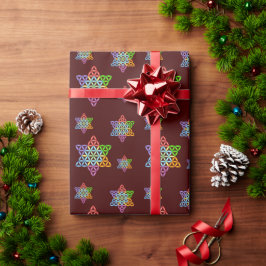 聖なる星 – 生命の星， 02/3D-CF. ラッピングペーパー