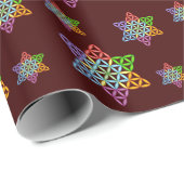 聖なる星 – 生命の星， 02/3D-CF. ラッピングペーパー (ロールコーナー)