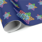 聖なる星 – 生命の星， 02/3D-CF. ラッピングペーパー (ロールコーナー)