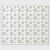 聖なる星 – 生命の星， 02/3D-CF. ラッピングペーパー (フラット)