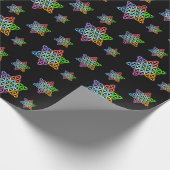 聖なる星 – 生命の星， 02/3D-CF. ラッピングペーパー (角)