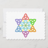 聖なる星 – 生命の星， 02/3D-CF. 招待状 (正面)