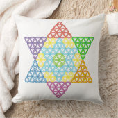 聖なる星 – 生命の星， 04/3D-CF. クッション (ブランケット)