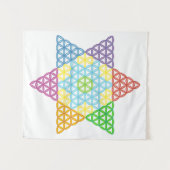 聖なる星 – 生命の星， 04/3D-CF. タペストリー (正面(横))