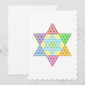 聖なる星 – 生命の星， 04/3D-CF. 招待状 (正面/裏面)