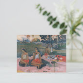 聖なる春:スイートドリームズポールゴーギン ポストカード (スタンド正面)