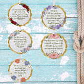 聖なる書物、 経典つるの記憶の詩 オーナメントカード