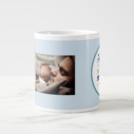 聖なる書物、 経典と写真の父の日 ジャンボコーヒーマグカップ