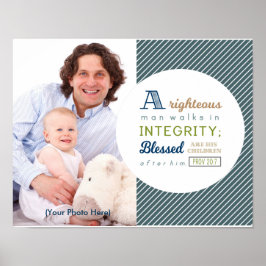 聖なる書物、 経典と写真の父の日 ポスター