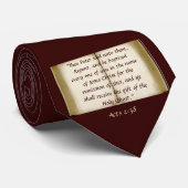 聖なる書物、経典のタイ-行為の2:38 ネクタイ (ロール)