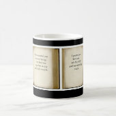 聖なる書物、経典のマグ コーヒーマグカップ (中央)