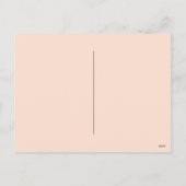 聖なる書物、 経典の日没の木の詩 シーズンポストカード (裏面)