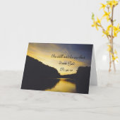 聖なる書物、経典の湖 カード (黄色い花)