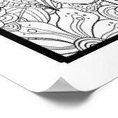 聖なる書物、 経典の色かわいらし目 ポスター (角)